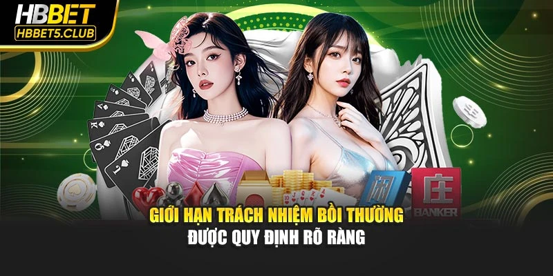 Giới hạn trách nhiệm bồi thường được quy định rõ ràng